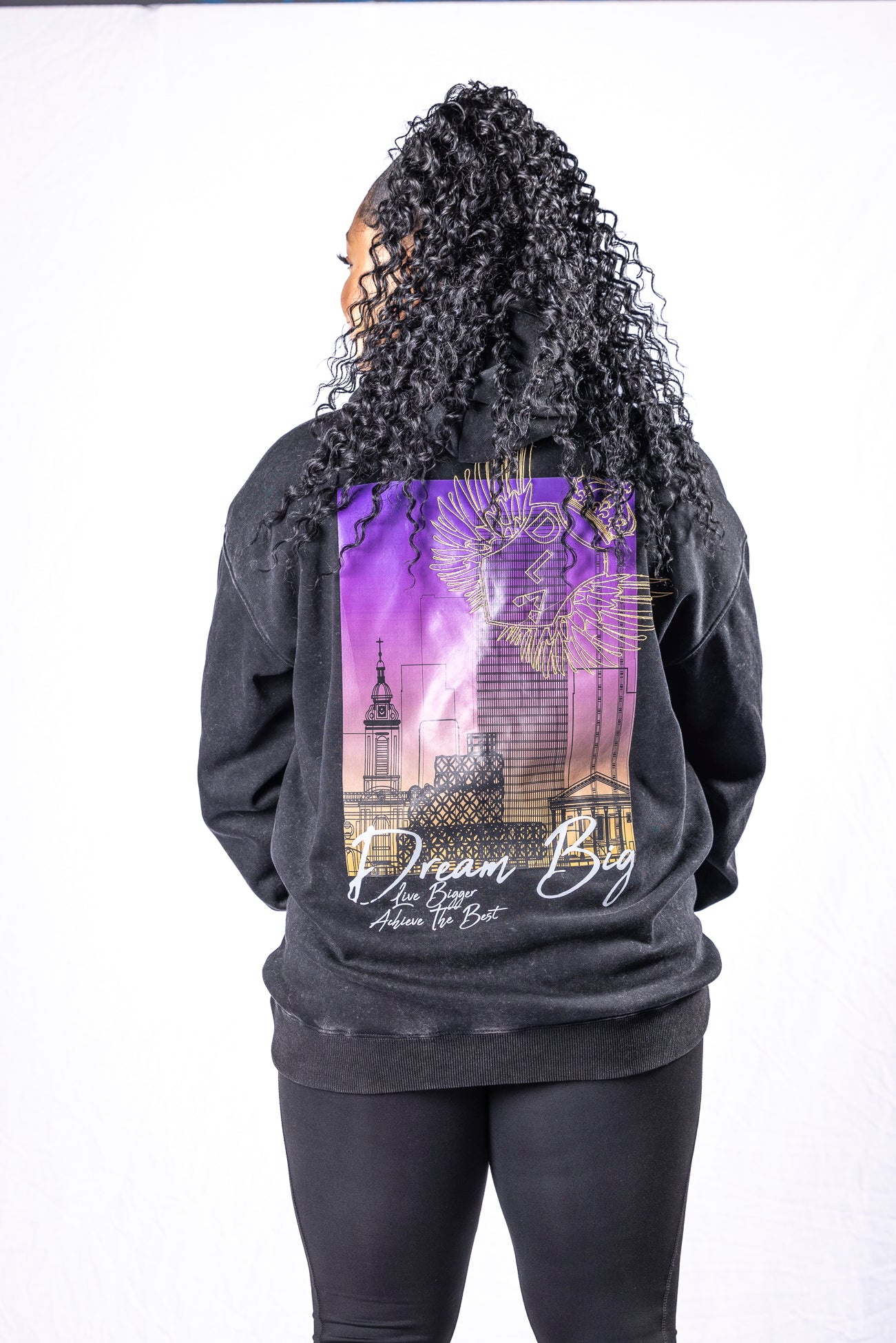 Dream Big Hoodie (Purple)