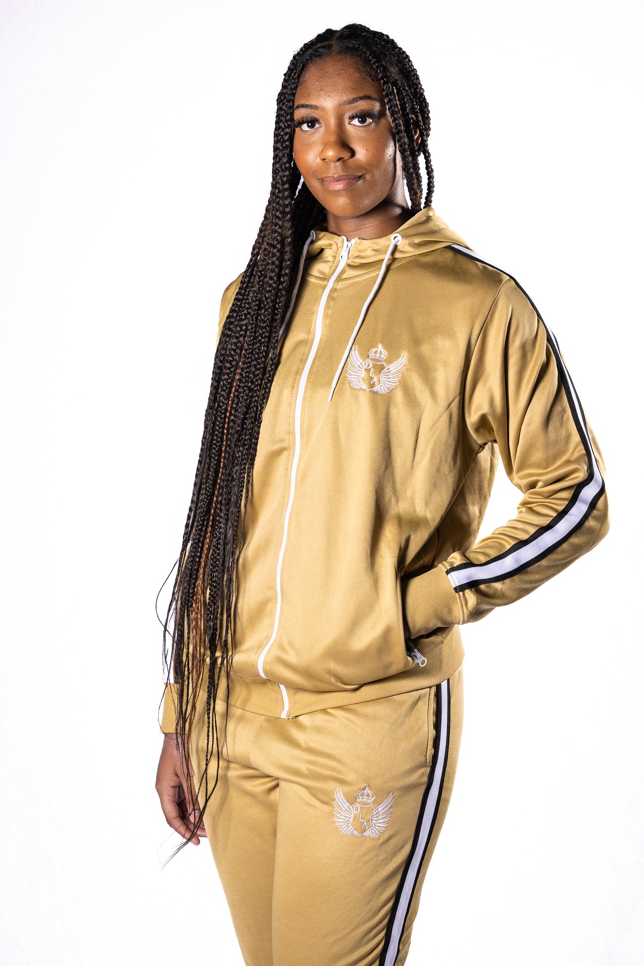 Gold Troupe Trackie - Adults