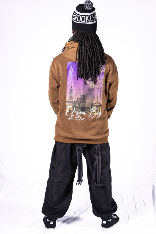 Dream Big Hoodie (Brown)