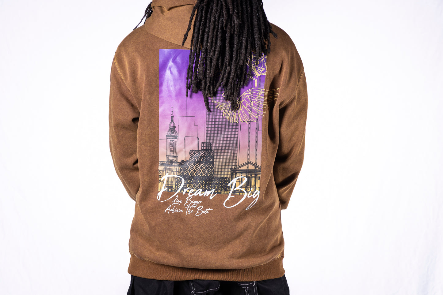 Dream Big Hoodie (Brown)