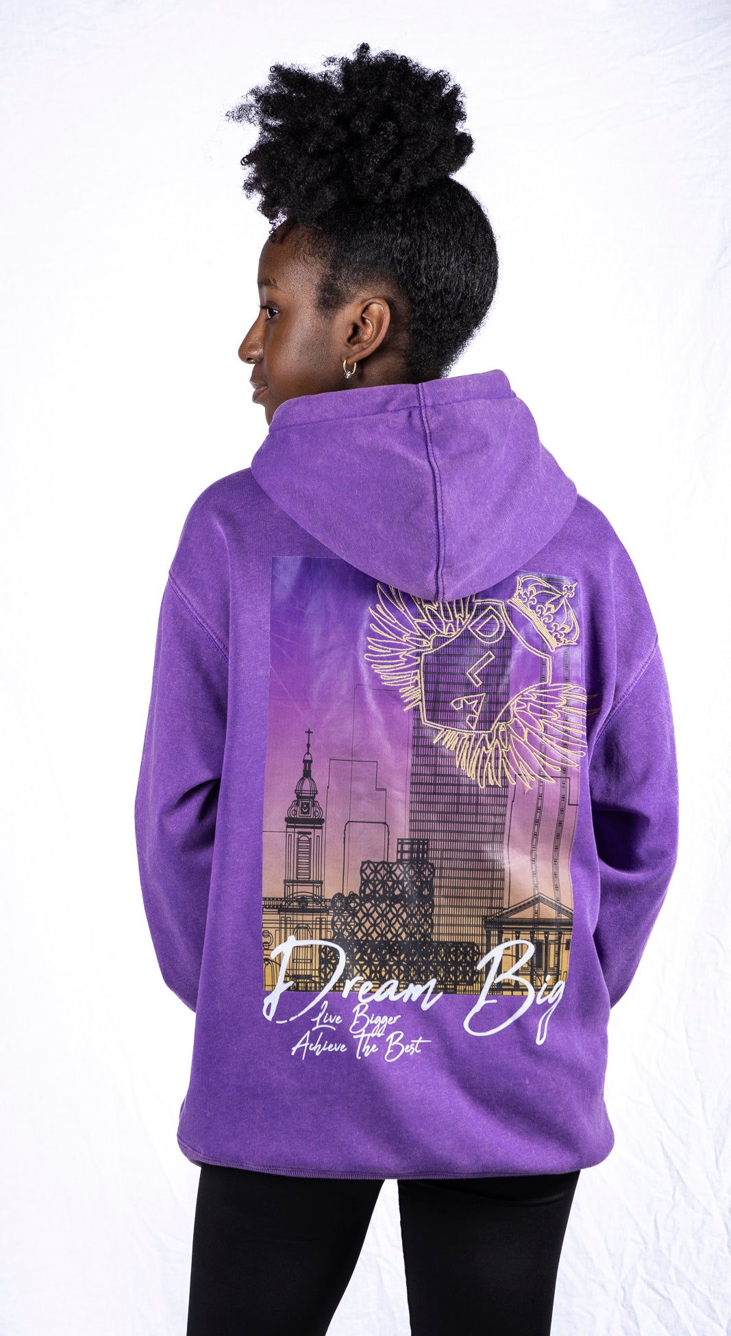 Dream Big Hoodie (Purple)